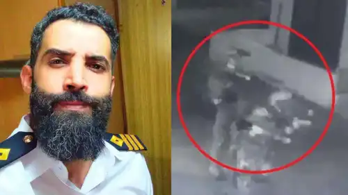 عماد أمهز وفي الإطار صورة من عملية خطفه