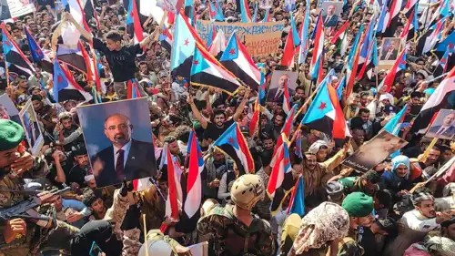 أنصار المجلس الانتقالي الجنوبي في عدن