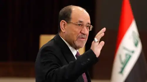 زعيم ائتلاف دولة القانون في العراق نوري المالكي 