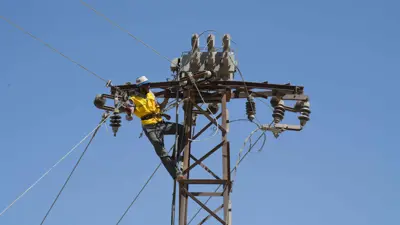 شبكة الكهرباء في سوريا