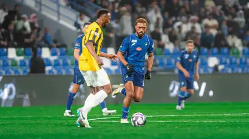 من مباراة الاتحاد ضد الفتح