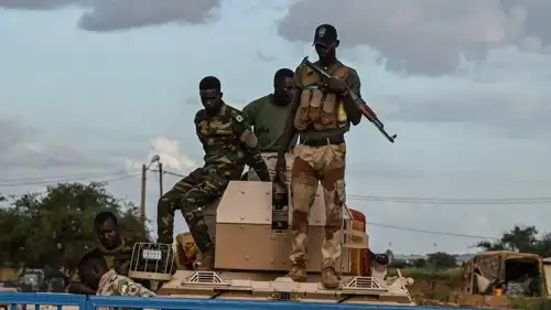 جنود نيجريون