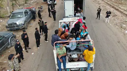 ترحيل عائلات بدوية من ريف السويداء