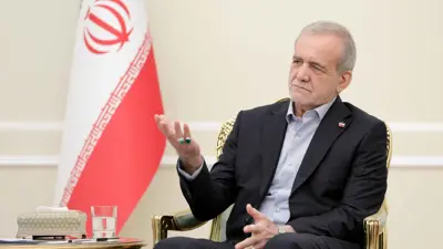 الرئيس الإيراني مسعود بزشکیان