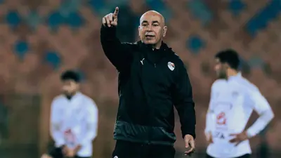 حسام حسن مدرب منتخب مصر