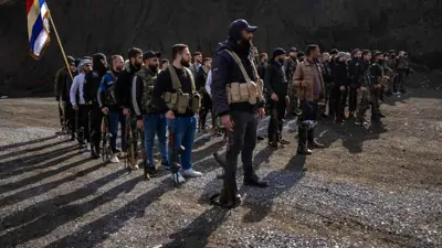 مقاتلون دروز 