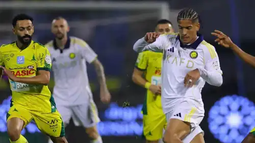 مباراة النصر والخليج في الدوري السعودي