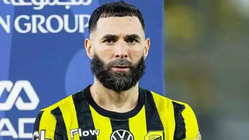 كريم بنزيما نجم الاتحاد السعودي