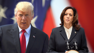 دونالد ترامب وكامالا هاريس