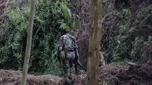 أحد متمردي حركة إم23