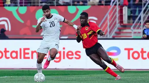 مباراة مصر وأنغولا في كأس الأمم الأفريقية