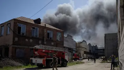 من موقع هجوم روسي على خاركيف