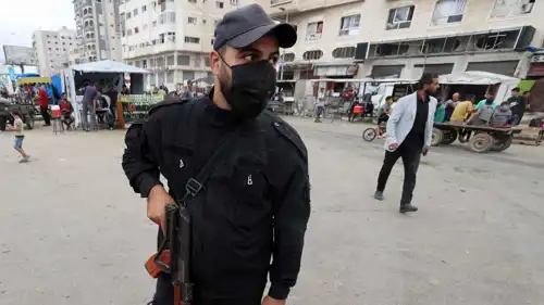 مقاتل من حماس في غزة