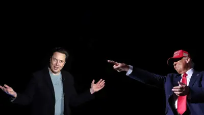 دونالد ترامب وإيلون ماسك