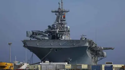 السفينة الأمريكية "واسب" ترسو في ميناء ليماسول