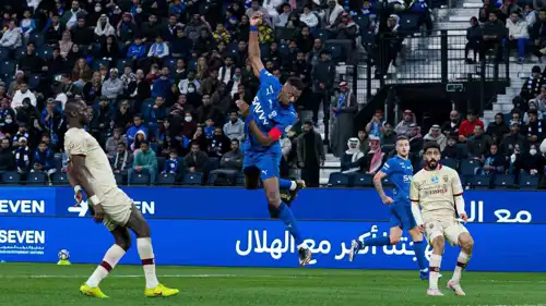 الهلال وصل للنقطة 44 في 16 مباراة