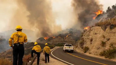 الحرائق تمتد بشكل واسع