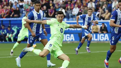 مباراة برشلونة وألافيس