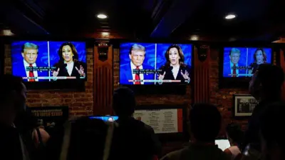 كامالا هاريس ودونالد ترامب 