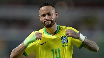 نيمار بقميص منتخب البرازيل