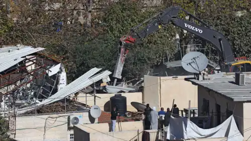 من عمليات الهدم الإسرائيلية لمنازل فلسطينيين في القدس