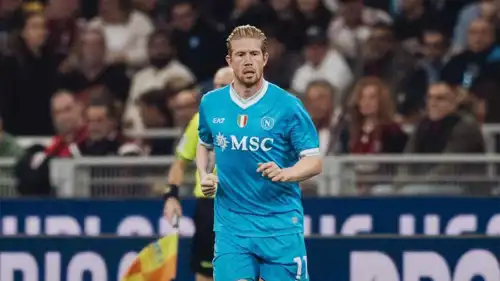 كيفين دي بروين لاعب نابولي