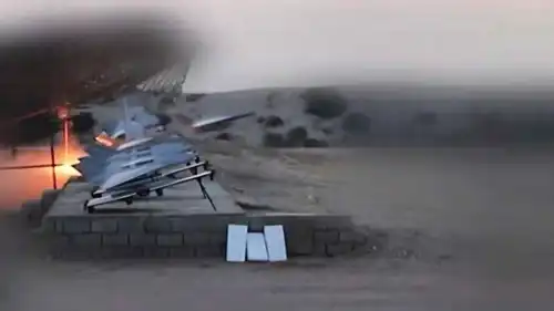 من إطلاق مسيرات "حديد 110"