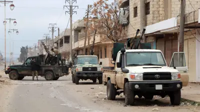 قوات أمنية في درعا