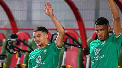 تدريبات منتخب المغرب