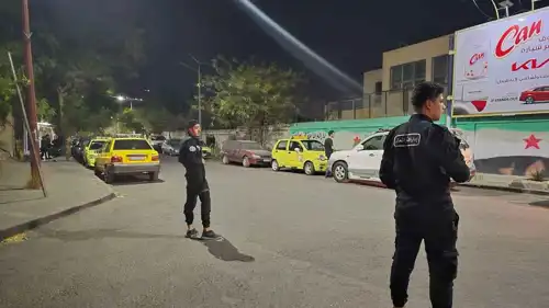 عناصر من الأمن العام خلال انتشار أمني