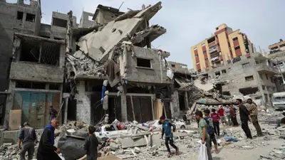 آثار الحرب في غزة