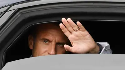 الرئيس الفرنسي إيمانويل ماكرون