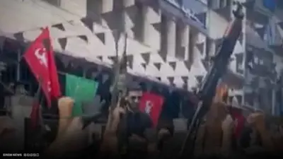 صورة من  الاستعراض المسلح