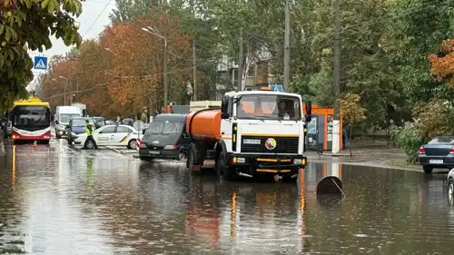 أمطار  أوديسا الأوكرانية