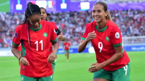 ابتسام الجرايدي من مباراة المغرب ومالي