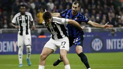 مباراة إنتر ويوفنتوس في الدوري الإيطالي