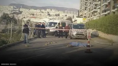 من موقع الجريمة