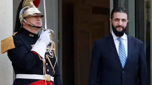 الرئيس السوري أحمد الشرع