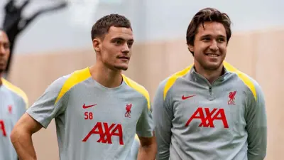 فيرتز في تدريبات ليفربول