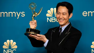 بطل مسلسل لعبة الحبار