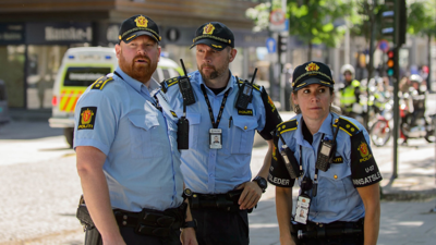 عناصر شرطة في النرويج