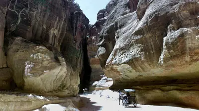 مدينة البتراء الأردنية