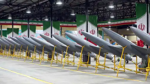 منشأة لتخزين الطائرات المسيرة في إيران
