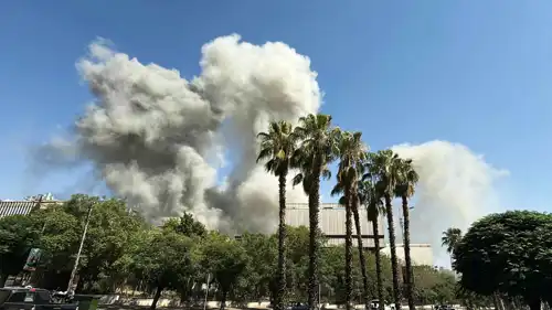 غارة إسرائيلية سابقة على دمشق