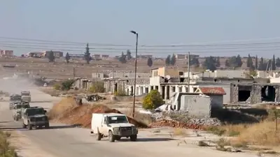 آليات عسكرية في حلب