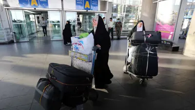 لقطة سابقة من مطار إيراني