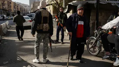 مسلحون في دمشق 