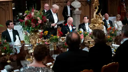 استقبال ترامب في لندن