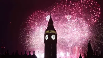 احتفالات رأس السنة في لندن