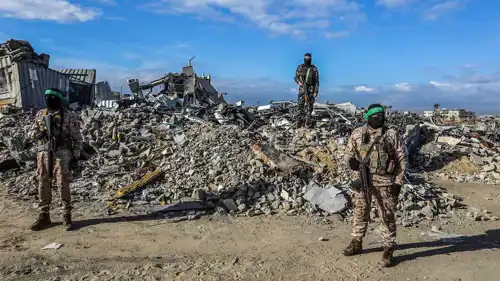 مسلحون من حماس في قطاع غزة